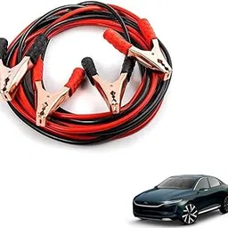 Kozdiko Heavy Duty Auto Jumper Cable Battery Booster Wire Clamp with Alligator Wire Emergency Car Battery Charging Booster Cables Compatibile with Tata Evision-picture-25