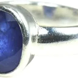 Neelam Stone Original Certified 8 Ratti Ring 7.30 Carat Blue Sapphire Gemstone Ring Original Certified Pure Shani Stone Nila Pukhraj Ratan Ring नीलम रत्न रिंग For Men-image-73