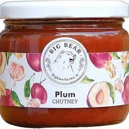 Big Bear Farms Plum Chutney, Taste of Himalayas Plum, Handmade, Finest Fresh Plums, No Artificial Preservatives, Vegan ( 315 Grams ) Pack of 1-picture-19