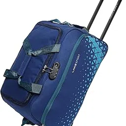 lavie sport 53.5 cms Anti-theft Arrow Wheel Duffle Bag | (Navy)-picture-39