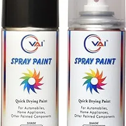 VAI Touch Up Spray Paint Compatible for Honda Activa Geny Grey- 225 Ml and Gloss Clear Top Coat-225 Ml, for Activa Scooty Pack of 2-picture-32