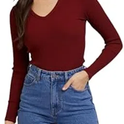 Casual Wear Full Sleeve T-Shirt for Women, T-Shirt for Girls-picture-43