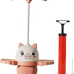 CALANDIS Pogo Jump Ball Children Jump Board for Fitness Home Exercise Balance Ability Pink | Exercise Balls | Fitness Equipment & Gear-image-22