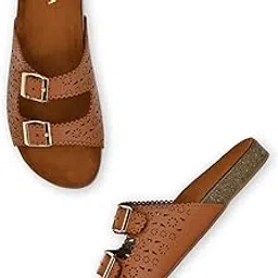 rocia By Regal Women Casual Laser Cut Flats image 1