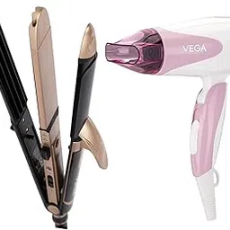 Vega Hair Styler ( VHSCC-01) & Dryer (VHDH-05) Combo, Black-picture-10