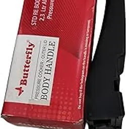 Butterfly Pressure Cooker Outer Lid Standard Re Body Handle, 2,3 Ltr Aluminium, Black-picture-58