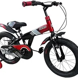 Hero Pistol 16T Kids Cycle with Semi-Fat Tyres 16 * 2.40 with Power Braking System for Age Group 4 to 8 Years Road Cycle-picture-30