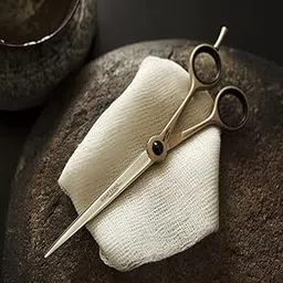 KRAFTPRO Chromline 6inch Professional Salon Barber Scissors for Hair Cutting Scissors Unisex With Case/Screw Cleaning Cloth & Oil-picture-31