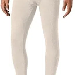 Men Mid Rise Snug Fit I756 Heathered Thermal Pants - Pack of 1 (Ecru L)-image-15