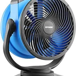 XPOWER Pro Built-in Sealed Motor Multipurpose Air Circulation Blower, Air Floor Fan, Axial Fan (FC-300S)-picture-18
