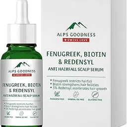 Alps Goodness Fenugreek, Biotin & 3% Redensyl Anti Hairfall Scalp Serum 30 ml | Hair Strengthening Scalp & Hair Serum For Hair Breakage & Loss | No Parabens, Sulphates, Silicones & Mineral Oil | Vegan-image-50