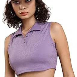 Women Casual Fit Sleeveless Top-image-70