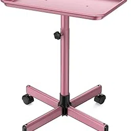 JOSTZHXIN Salon Tray,Rolling Tray Tattoo Tray,Hairstylist Rolling Tray Trolley, Height Adjustable Salon SPA Service Tray Cart-picture-43