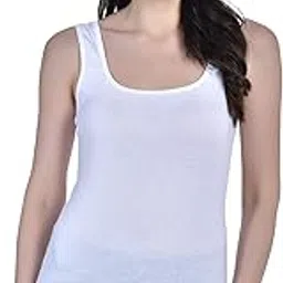 aimly Women's Cotton Sleeveless Camisole Slip Spaghetti Pack of 1-picture-26