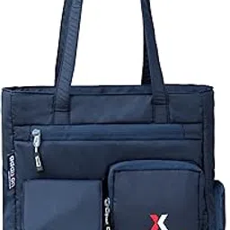 addixon Double Pocket Handbag for Women: Stylish, Ideal Companion for Work, Travel, Polyester Material, Spacious 10-liter Capacity, 6 Pockets. (Black)-picture-34