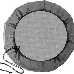 ATORSE Rain Barrel Net Cover Protector Mesh Drawstring for Barrels Garden 100Cm Black|Home & Garden|Yard, Garden & Outdoor Living|Gardening Supplies|Watering Equipment|Water Storage & Rain Barrels-image-3