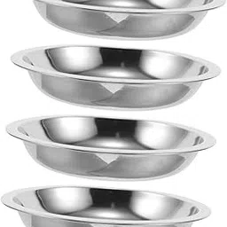 TOYANDONA 4pcs Stainless Steel Weighing Pans Non-Magnetic Scale Tray for Jewelry Powder Liquid Measurements in Laboratory Settings Accurate Balance Scale Accessories-picture-13