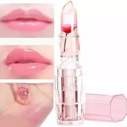 Crystal Flower, Long Lasting,Nurishing Lip Balm, Moisturizer Magic Temperature Color Change Lip Gloss Pink (Pack of-2)-picture-47