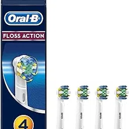 Oral B Floss Action Rechargeable Toothbrush Heads - Pack of 4-picture-17