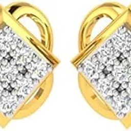 18K (750) Diamond Earring AVE316YA-image-4