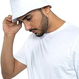 ek rag Solid Colours and Tie n dye Men's & Women's Cotton Bucket hat Fishermen Bucket HAT Latest Bucket Cap, Fisher Cap, Round Cap Small Brim Cotton Cap for Men & Women-picture-50