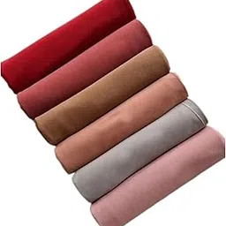PREMIUM MALAYSIAN DIAMOND GEORGETTE HIJAB COMBO OF 6 /PACK OF 6 SIZE 180 CM BY 70 CM-picture-21