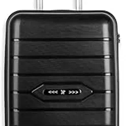 arctic fox Parrot 20 inch Hard Shell Cabin Trolley Bag | Polypropylene |8 Wheels 360 Degree Wheeling System Luggage Trolley Bags for Travel (Black)-picture-20