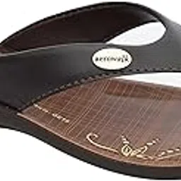 aerowalk Stylish Fashion Slipper for Women | Comfortable| Lightweight | Anti Skid | Casual Office Footwear (GE15_BEIGE)-picture-38