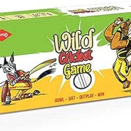 KAADOO Jungly Wild Cricket Card Game - Wildlife-Themed Cricket Fun For Kids 6+, Teens, And Adults - Made In India (2-4 Players) - Perfect For Birthdays, Returns, And Corporate Gifting, Multicolor-picture-22
