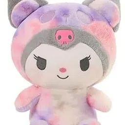 VARUSH Kuromi Teddy - Cute Japanese Anime Character Stuffed Animal Teddy Bear for Kids, Boy & Girl's, Best Gift for Girlfriend, Fan's | Soft Plush Doll, Toy, for Birthdays, Cuddle | 35 CM-image-34