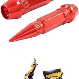 LOVMOTO Universal 2PC Spiked Aluminum Stem Valve Caps Dustproof Tire Wheel Stem Caps for Cars,SUVs,Trucks Bicycles and Motorcycles Comfortable with Sty-le-picture-49