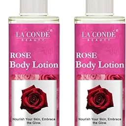 La’Conde Rose Body Lotion 200ml | Hydrating & Nourishing Daily Moisturizer for Soft, Smooth, and Radiant Skin | Gentle Floral Fragrance | Pack of 2-picture-36