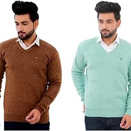 Winter V Neck Sweater for Men Full Sleeves (Pack of 2)-picture-32