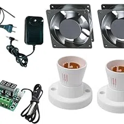 XH-W1209 KIT humidity temperature controller 2 FAN 1 ADAPTER 2 hodler 1, 2 pin-picture-18