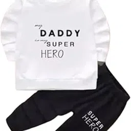 calotropis MY DADDY MY SUPER HERO (WHITE AND BLACK)-picture-42