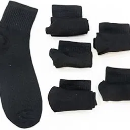Men's Winter Crew Socks, Cushioned Base, Enhanced Support, Pack of 4, Multicolour-picture-53