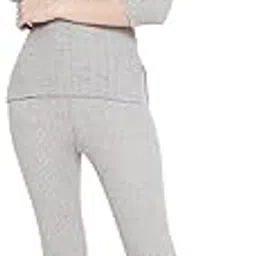 neva ESANCIA Women Warm Thermal Wear Set for Winter Top & Bottom Wear Grey XL-picture-24