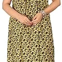 Monqiue Women's Cotton Nighty for Women Long Maxi Night Gown Nighty Dress Stylish Super Soft Comfortable-image-15