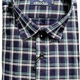 elite club Men's Wool Blend Winter Shirt, Long Sleeve, Tailored Fit, Formal and Casual Wear-picture-50