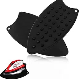 IRON COVER, Silicone Iron Rest Pad, Iron Storage Carry Case With Handle and Zipper Closer, Ironing Scorch Mesh Cloth Protective, Iron Storage Pouch, Iron Mat, Fabric Protect From Ironing (Pack of 1).-picture-32