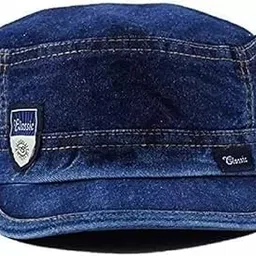 Unisex Denim Caps Stylish Sports Casual Baseball Cap Adjustable Free Size Embroidered Headwear Cap-image-12