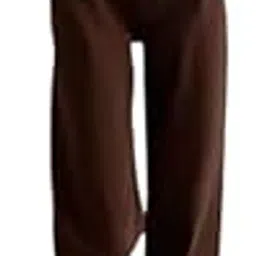 Women's Brown High Rise Wide Leg Loose Denim Jeans | Relaxed Fit Soft Stretchable Cotton Jeans | Stylish Pocket High Waist Pants for Everyday & Casual Outfits-image-24