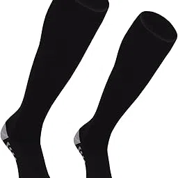 Soxbae Football Socks for Men & Women | Knee Length Sports Stockings | Odour-Free Cushioned Sole | Anti-Slip & Blister Protection | Combed Cotton | Superior Grip | Black, Blue, Red-picture-20