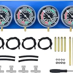 Prokomon Motorcycle Carb Carburettor Synchronizer Vacuum Balancer Gauge 2/4 Cylinder Sync Gauges Kit-picture-27