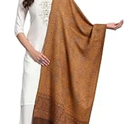 ravaiyaa - attitude is everything Pure Wool Jamawar Paisley Stole, Soft and Warm Winter Shawl, Scarf Wrap Faux Pashmina (80L x 30W Inch)-picture-45