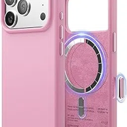 elago for iPhone 17 Pro Case, Premium Magnetic Silicone Case, Compatible with MagSafe, Liquid Silicone Material, Protective Cover, Shockproof, Slim Phone, 6.3 inch (Hot Pink)-picture-21