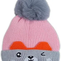 mee mee Adorable Baby Winter Woolen Skull Cap (0-12 Months) - Pack of 1-picture-33