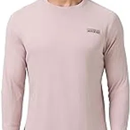 technosport Men's Slim Fit Textured Crew Neck Full Sleeve Active Out Cubix T-Shirt for Gym, Sports & Regular Use-picture-55
