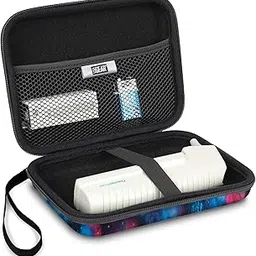 USA GEAR 7.5" Thermometer Case - Digital Thermometer Case for Forehead Thermometer, Infrared Thermometer, Ear Thermometer Compatible with Braun, Goodbaby, iHealth, iProven & More Thermometers - Galaxy-picture-24