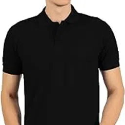 scott international Super Soft Men's Cotton Rich Solid Half Sleeve Polo Regular Fit T-Shirt | Polo Tshirts For Men | Tshirt For Men | Mens Tshirt | Plain T Shirt-picture-13